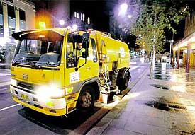 Street Cleaning at Night