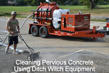 Ditch Witch Cleaning
