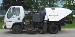 Schwarze sweeper