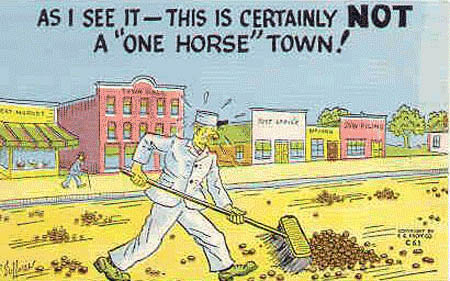 This isn't a one-horse town